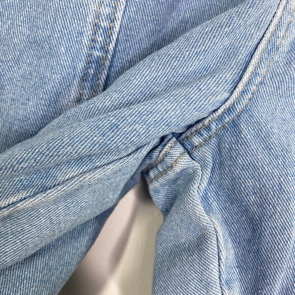 Riot Missguided High-Rise Light Wash Blue Denim Mom Jeans Women's Size 25 - Picture 5 of 9